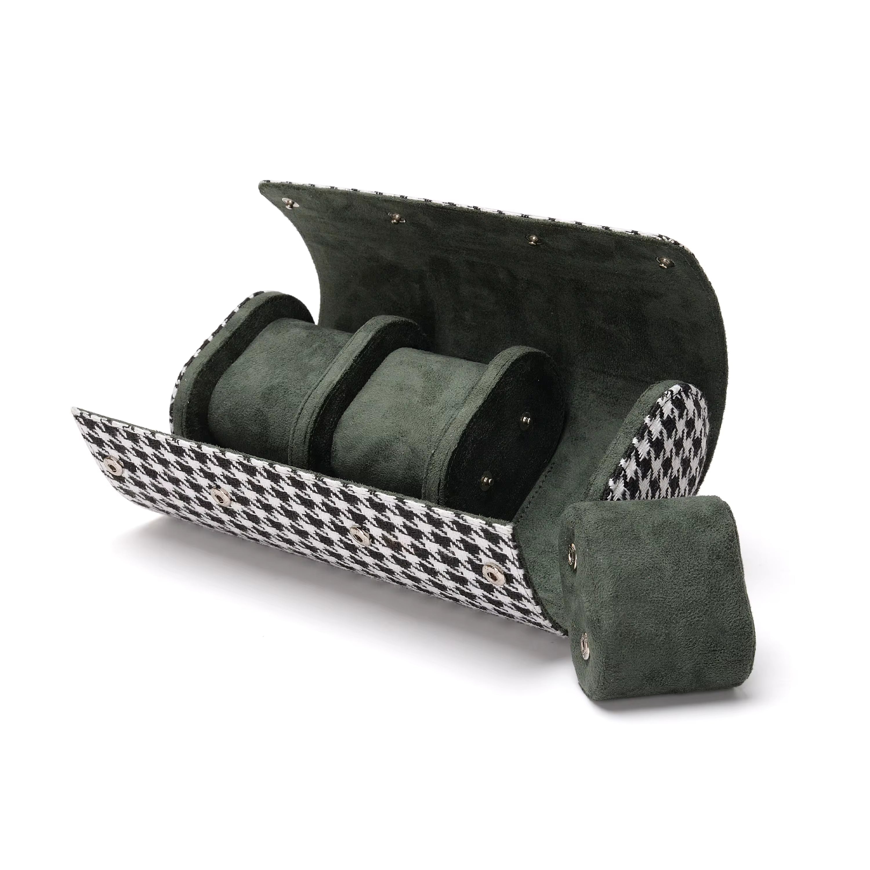 Genuine Leather Travel Watch Case